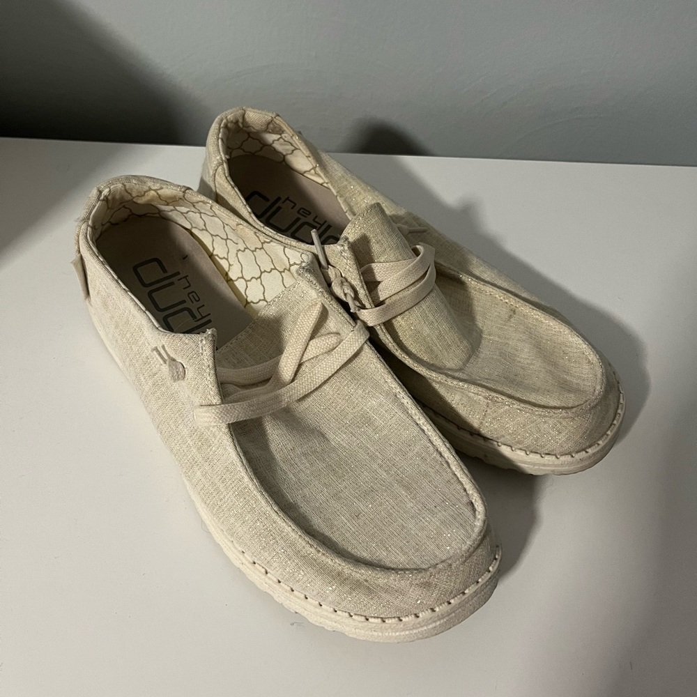 Hey Dude Women's Wendy sparkling gold - Picture 4 of 4